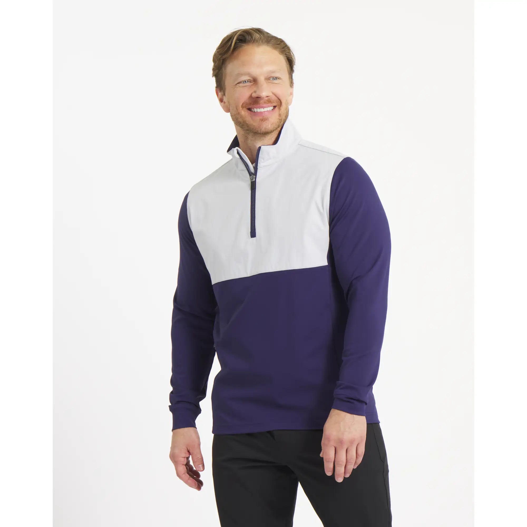 Tech Plus Golf Quarter-Zip | Advanced Performance Fabric – Sun