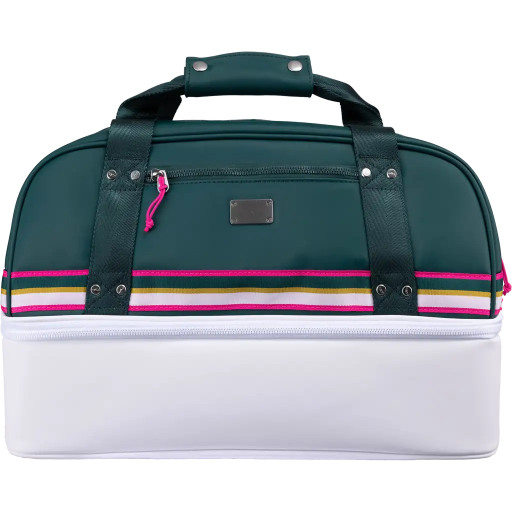 Mid-Stripe Boston Bag