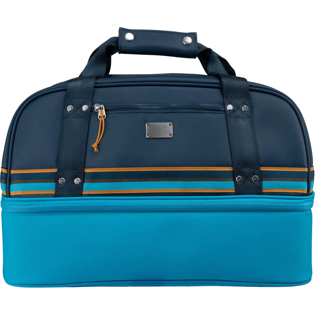 Mid-Stripe Boston Bag