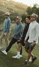 Men on course in new apparel featuring the fall 2025 collection - mobile view