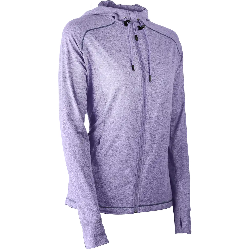 Women's Second Layer Hooded Jacket Lavender Heather