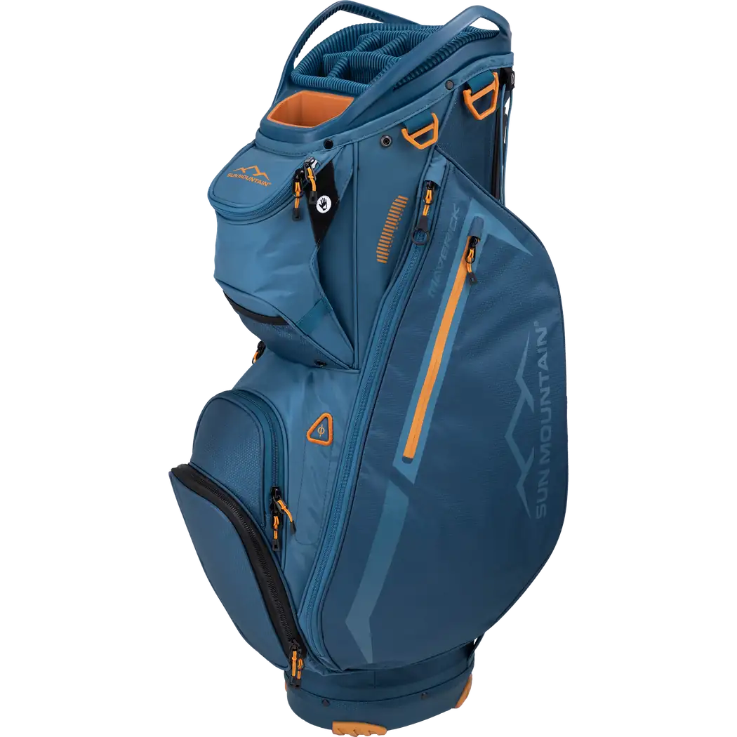 2024 Maverick Cart Bag HARBOR-SPRUCE-OCHRE