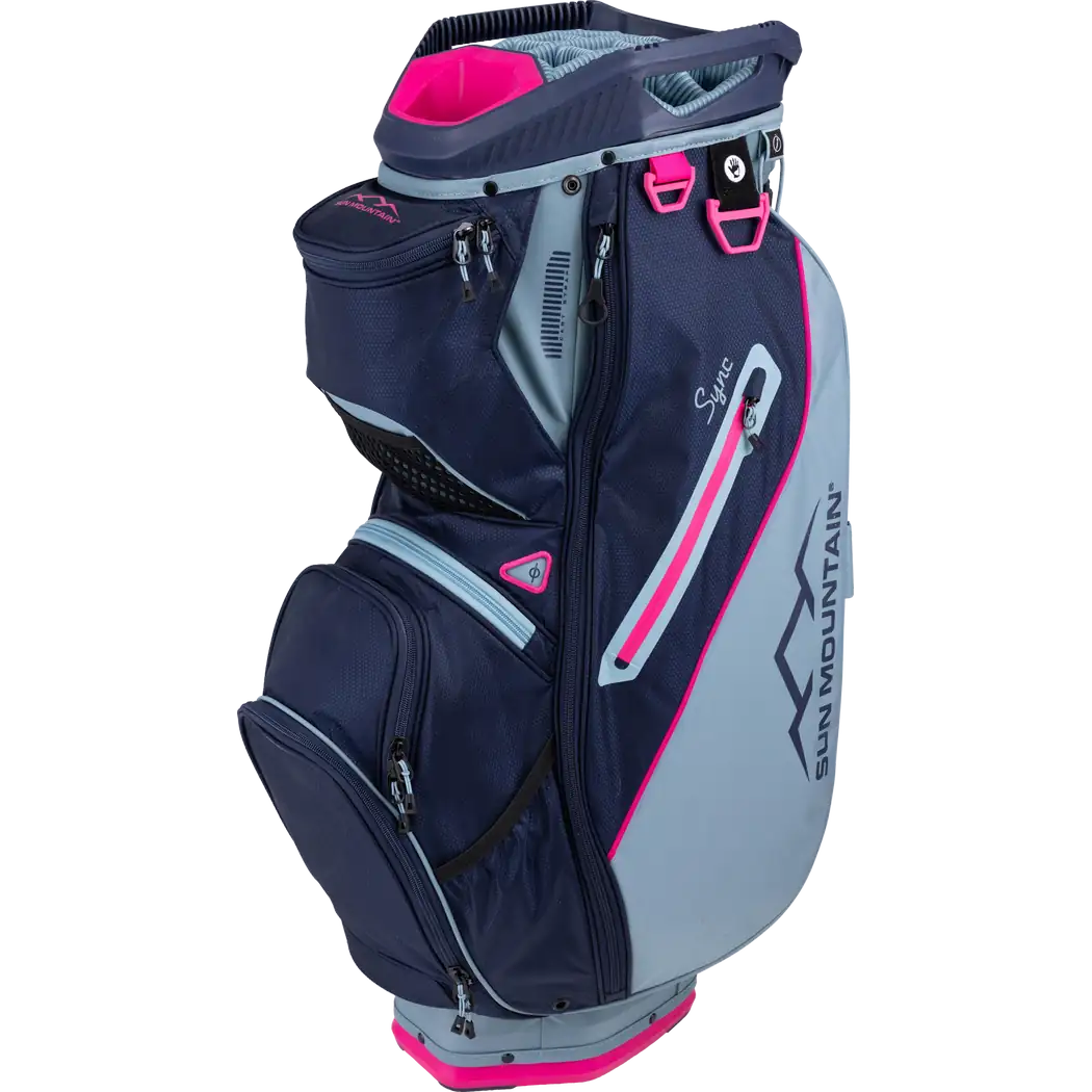 2024 Women's Sync Cart Bag INFINITY-NAVY-AZALEA