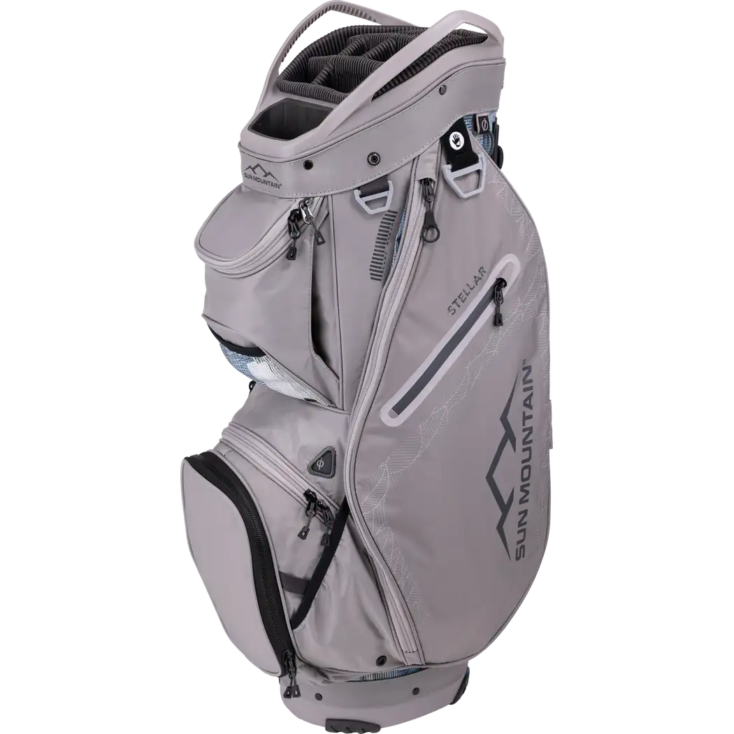 2024 Women's Stellar Cart Bag CROSSHATCH-OPAL-IRON
