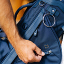 Matchplay Ballistic in Navy with Metal Sun Mountain brand emblem