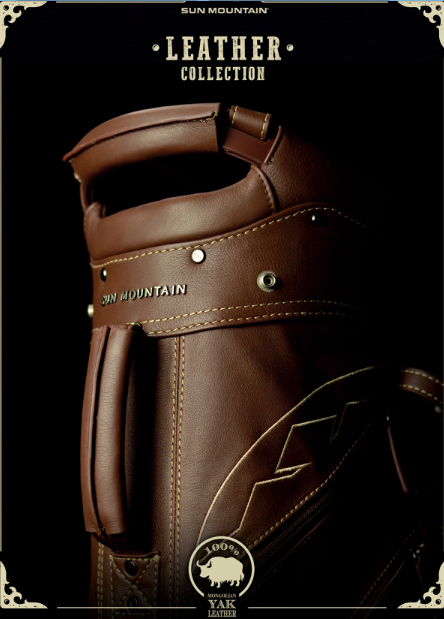 Leather Series Golf Bag, Leather Series Golf Accessories, Sun Mountain