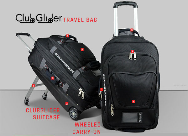ClubGlider suitcase and carry-on luggage