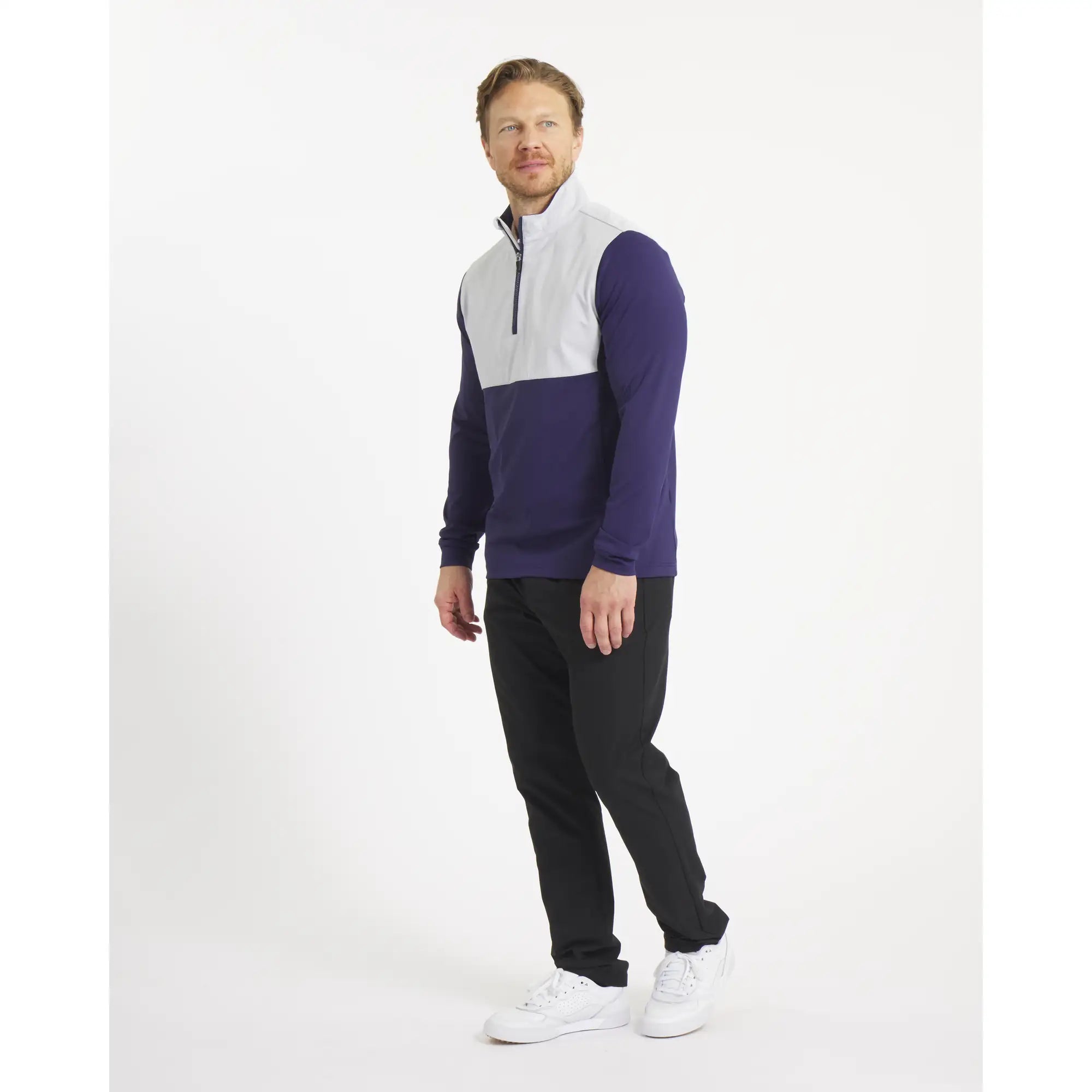 Tech Plus Golf Quarter-Zip | Advanced Performance Fabric – Sun
