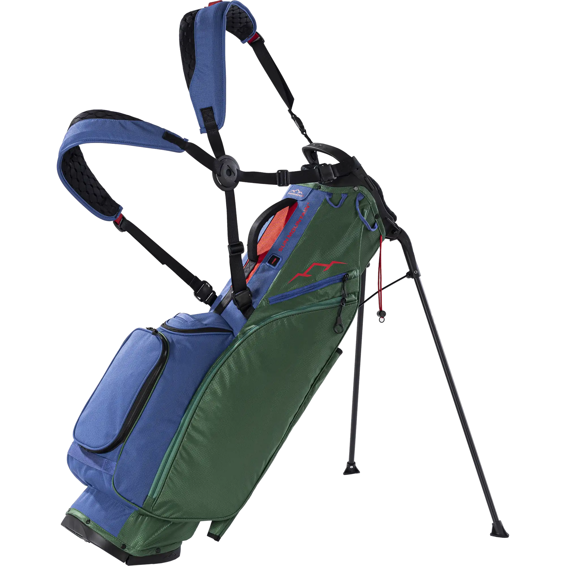 (美品コース未使用)SUN MOUNTAIN ブラック スタンドバッグ SUN MOUNTAIN（サンマウンテン） ゴルフ キャディバッグ スタンド