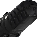 Close-up of a ClubGlider3 Tour with molded padding to protect clubs