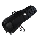 A black ClubGlider3 Tour travel bag with a frame and wheels, shown on a plain white background.