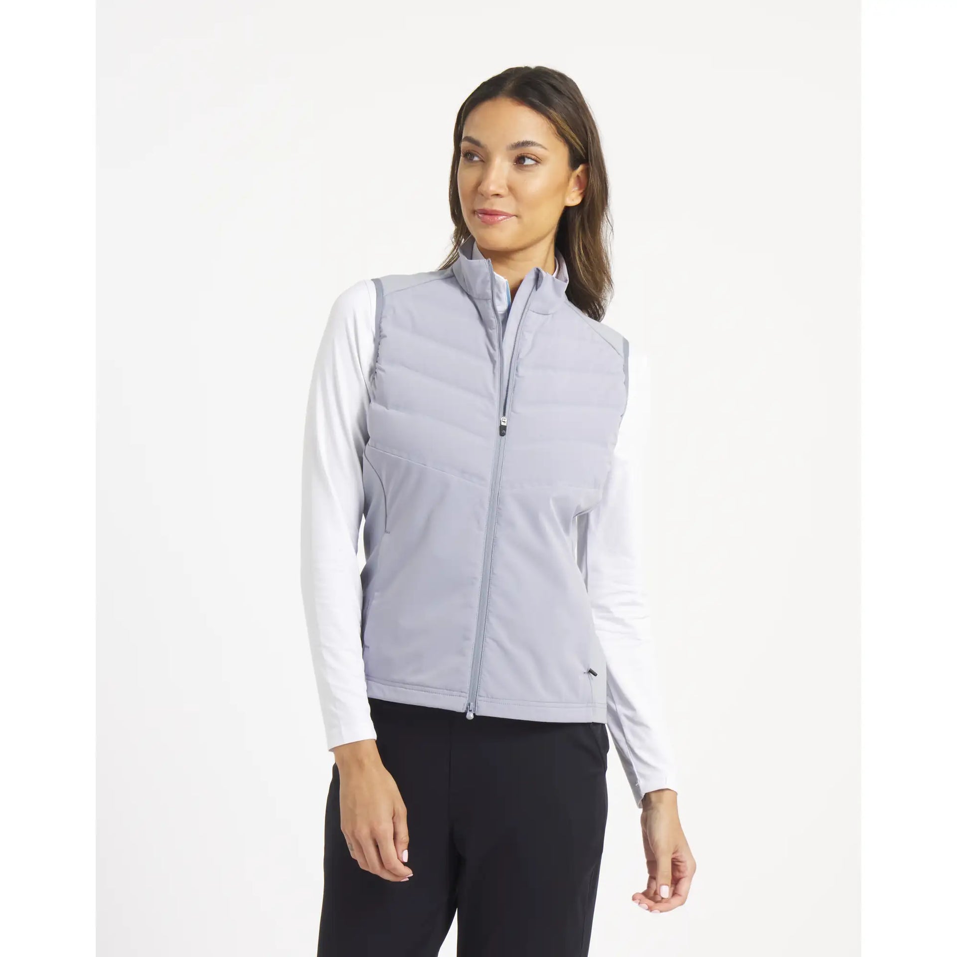 BRIEFING GOLF MS WIND VEST（GRAY／M） Crosswind II Windproof Golf Vest | Enhanced Wind Protection – Sun