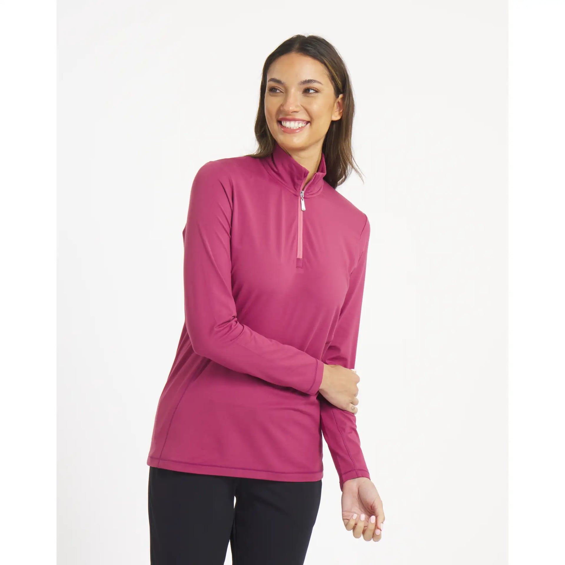 Second/Layer ニットポロ M Second Layer II Golf Quarter-Zip | Lightweight & Comfortable Layer
