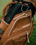 Sun Mountain x Marucci bag in black on a golf course