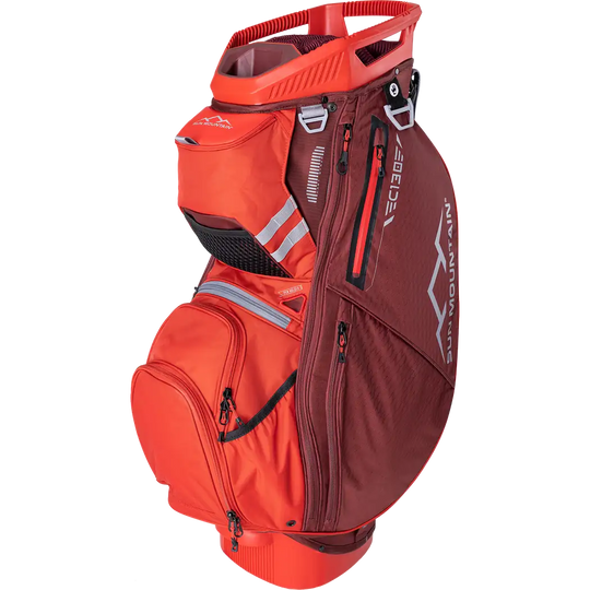 Sun Mountain C-130 Cart Bag in Port-Rush Red color