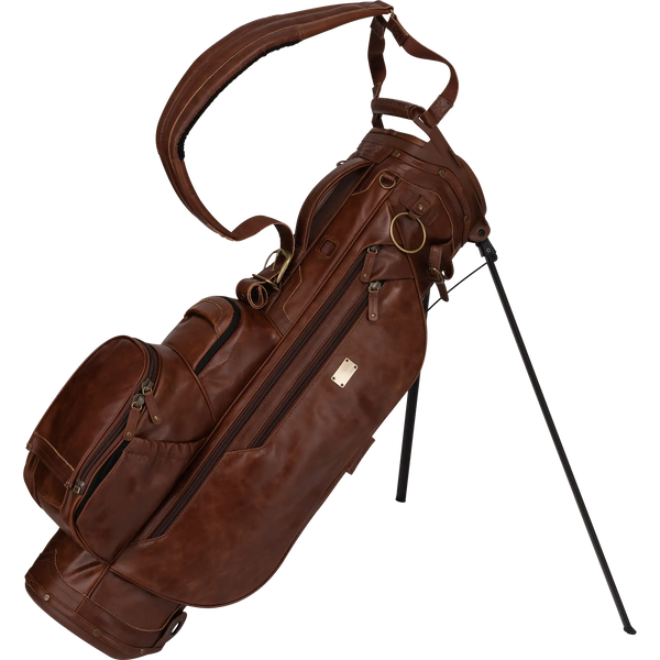 Legacy Leather Stand Bag | Premium Leather & Refined Detail – Sun
