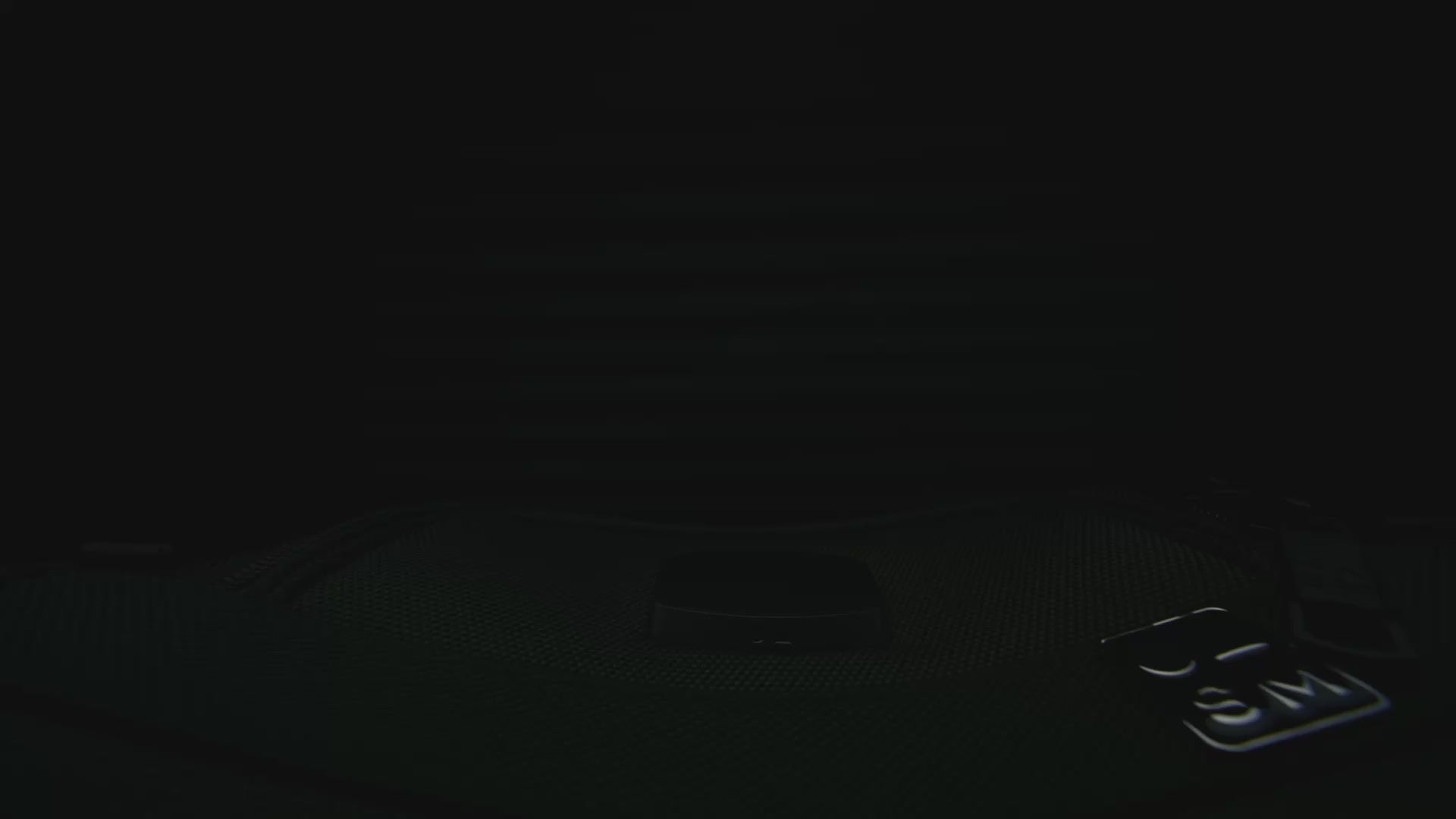 Video of man traveling with the Matchplay Ballistic luggage