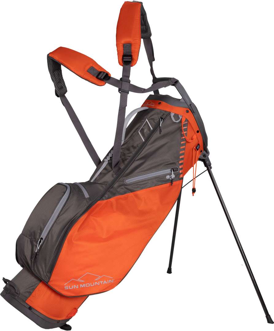 2023 2.5+ 14-Way Stand Bag with a spacious 10.5” top with fourteen individual club dividers that run the length of the bag.