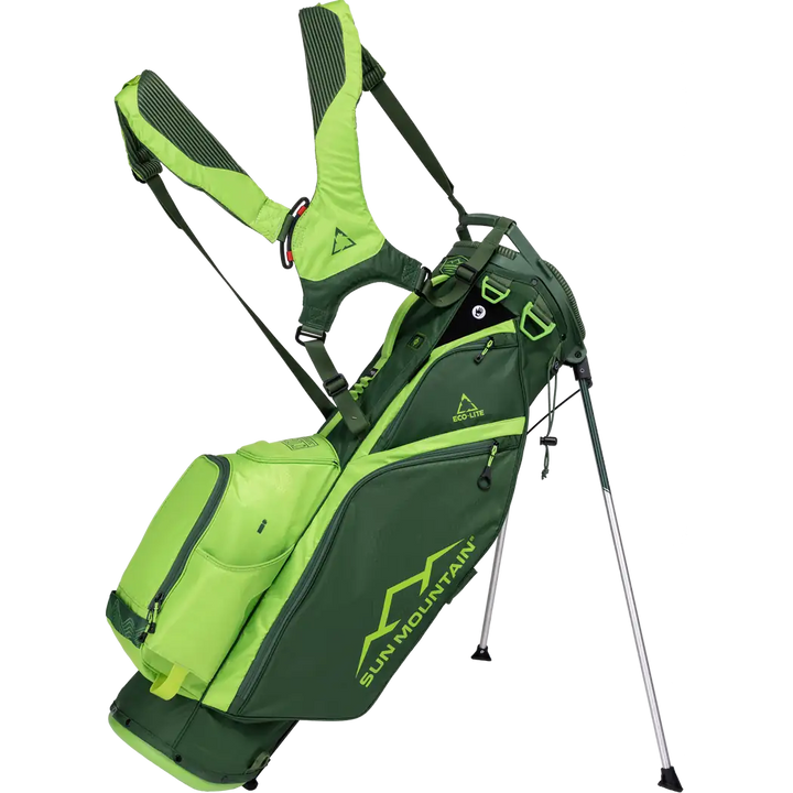 Eco-Lite Stand and Carry Golf Bag GREEN-RUSHGREEN