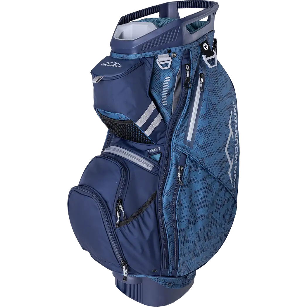 The C-130, Sun Mountain's best-selling cart bag, was created to work optimally on a cart.