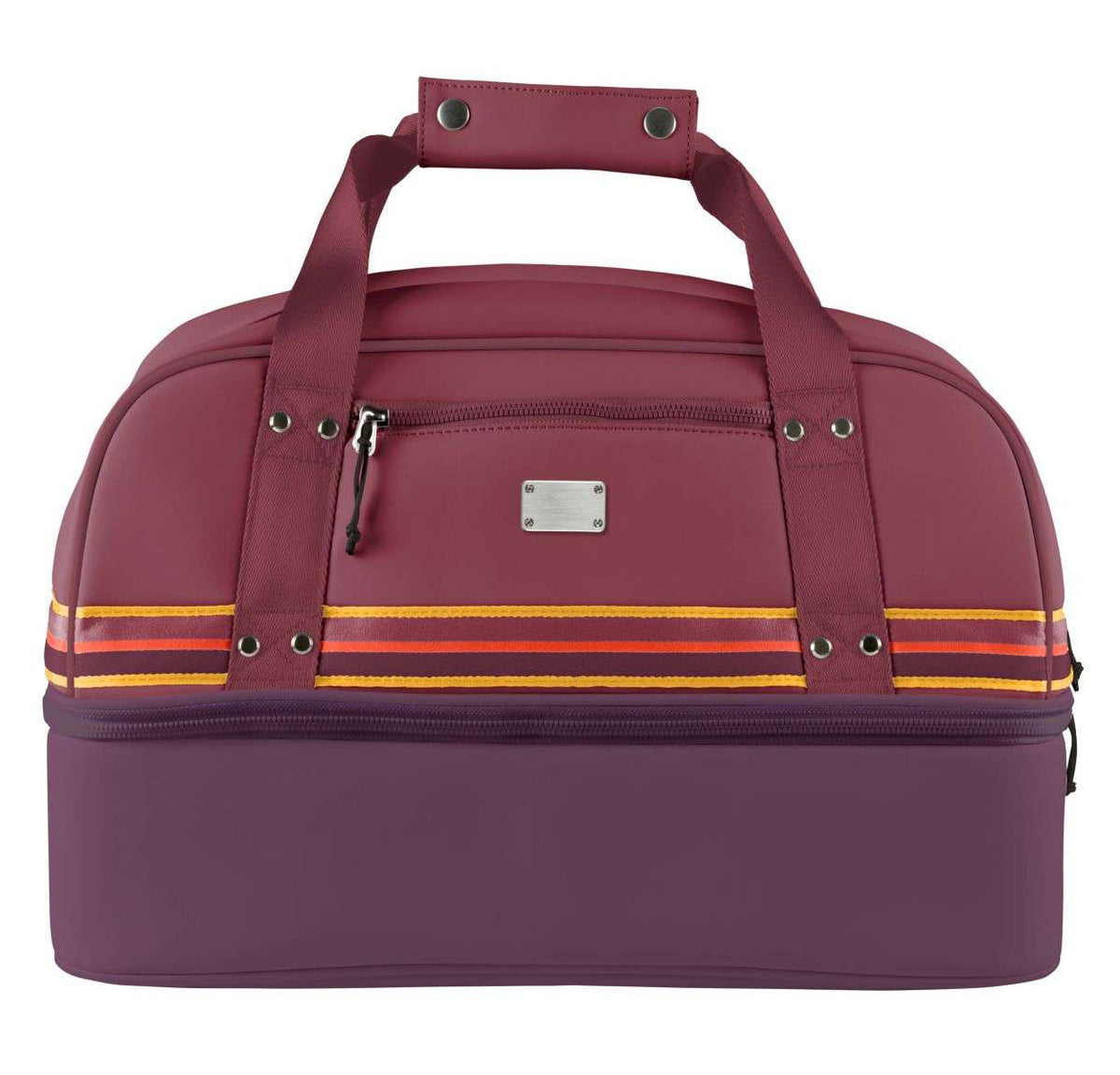Mid-Stripe Boston Bag | Classic Travel Style | Sun Mountain – Sun 