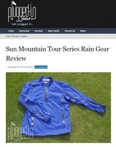 Tour Series golf rain jacket review